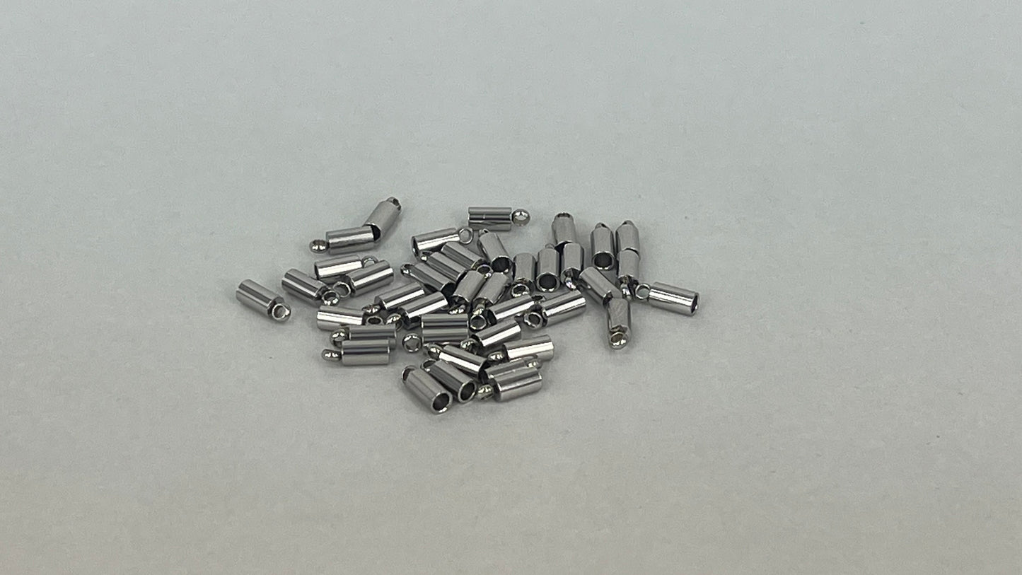 Bead ends 2 mm (40 pieces)