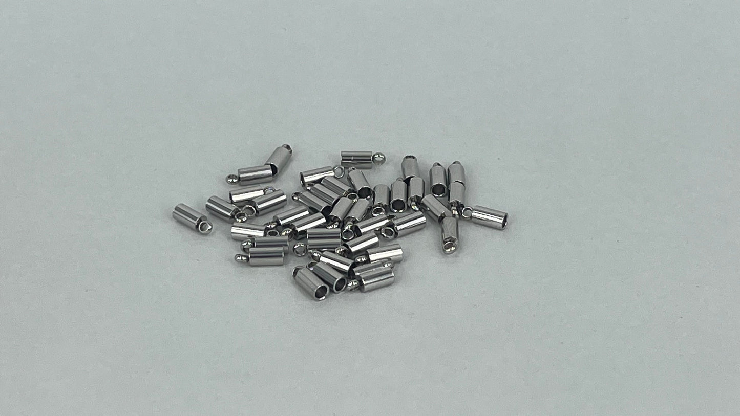 Bead ends 2 mm (40 pieces)