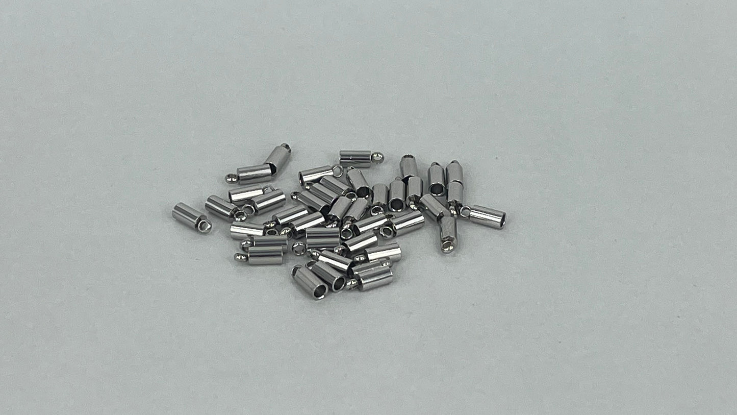 Bead ends 2 mm (40 pieces)