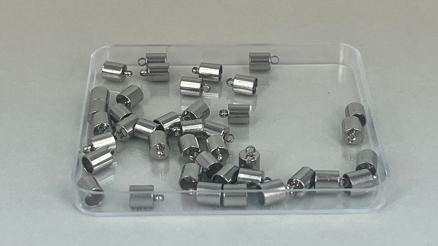 Bead ends 4 mm (40 pieces)