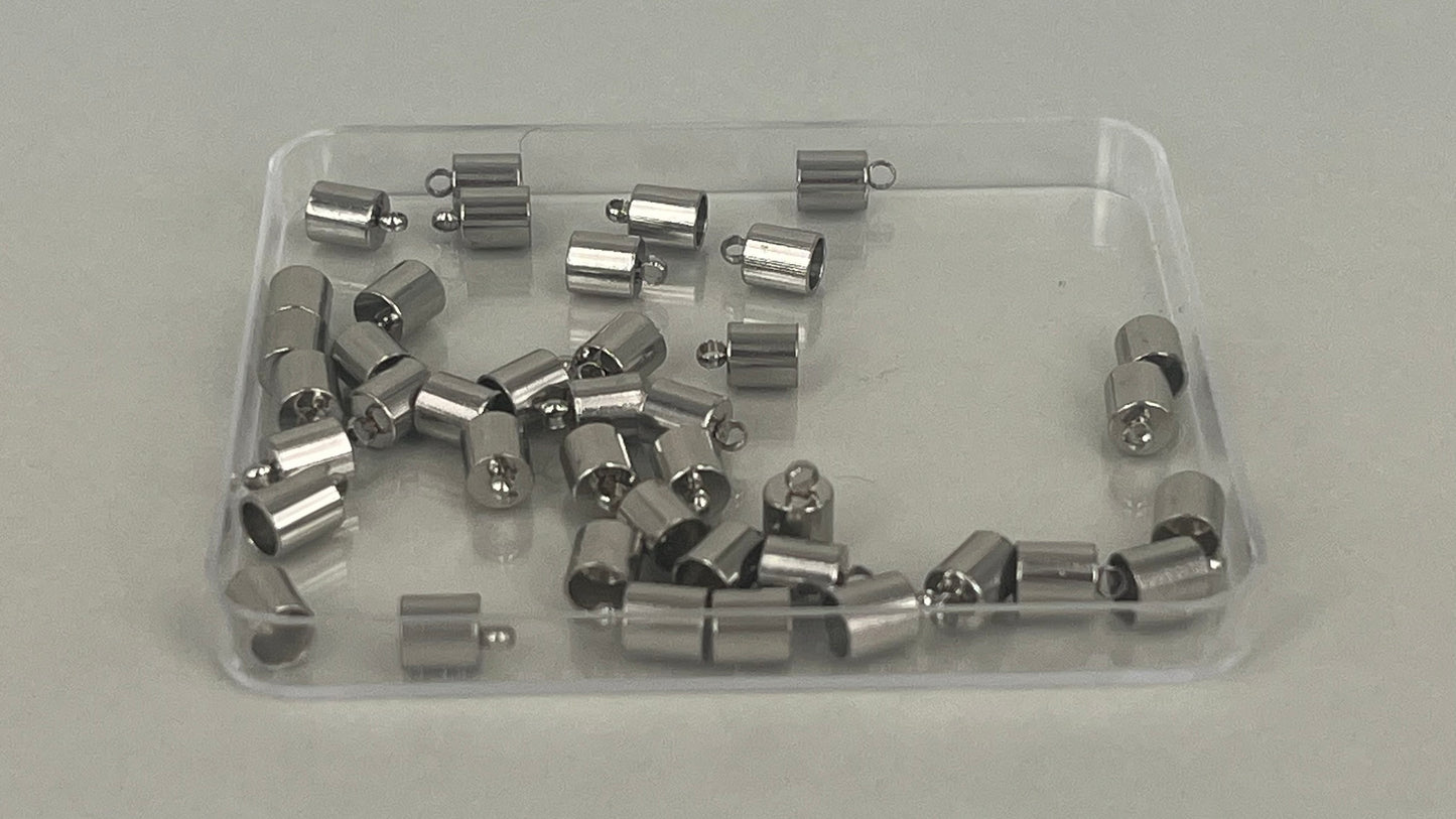 Bead ends 4 mm (40 pieces)