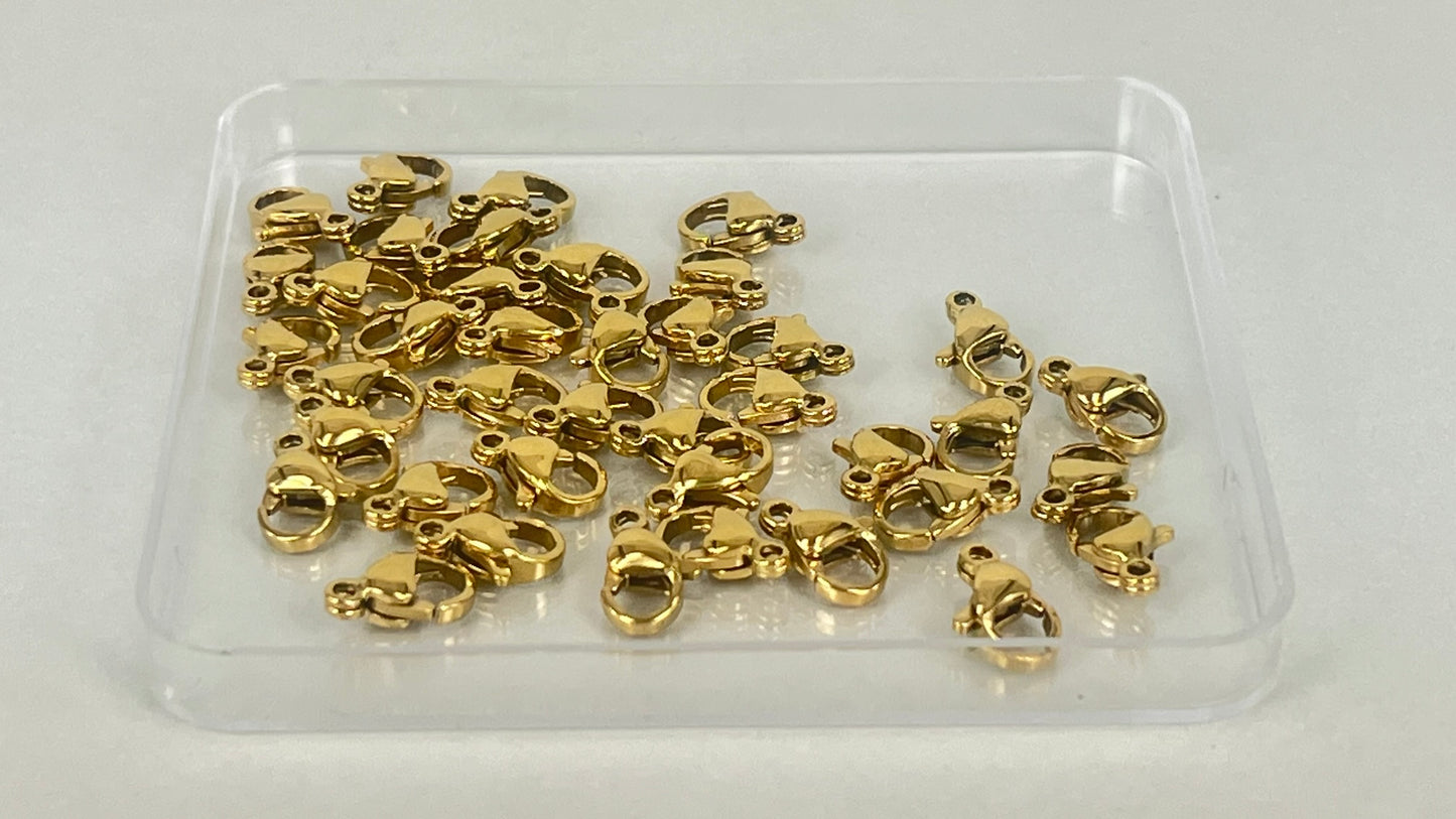 Clasps 10mm (40 pieces)