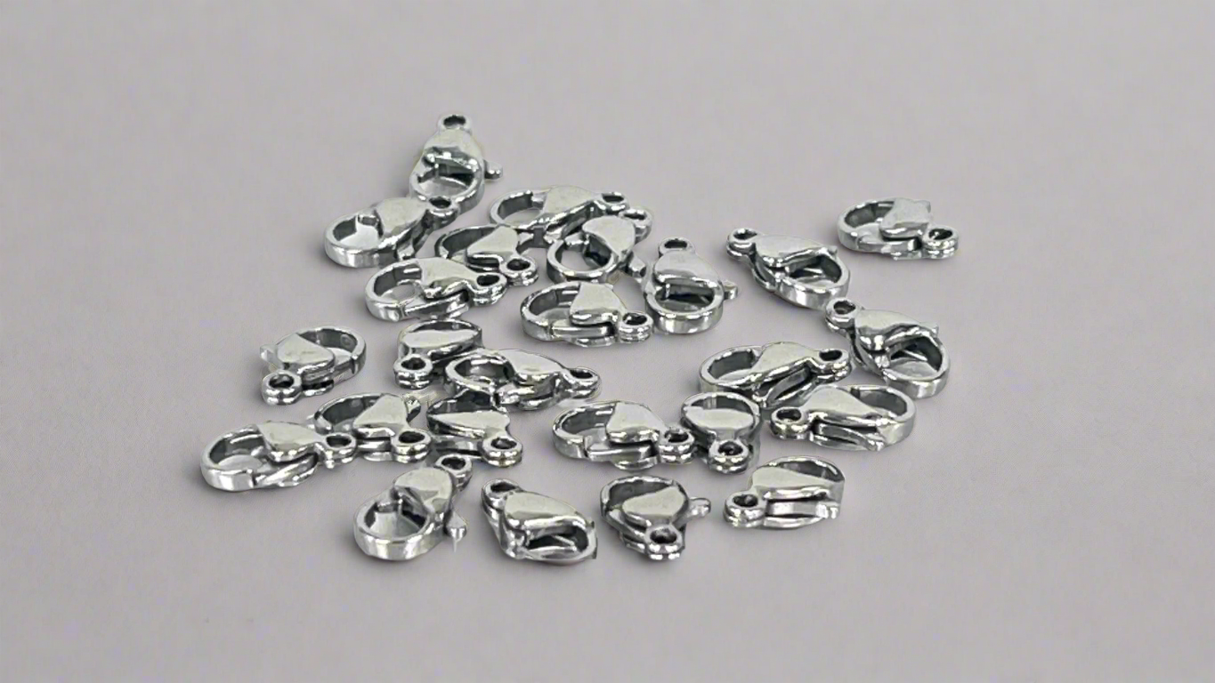 Clasps 10 mm (25 pieces)