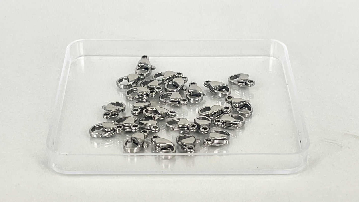 Clasps 10 mm (25 pieces)