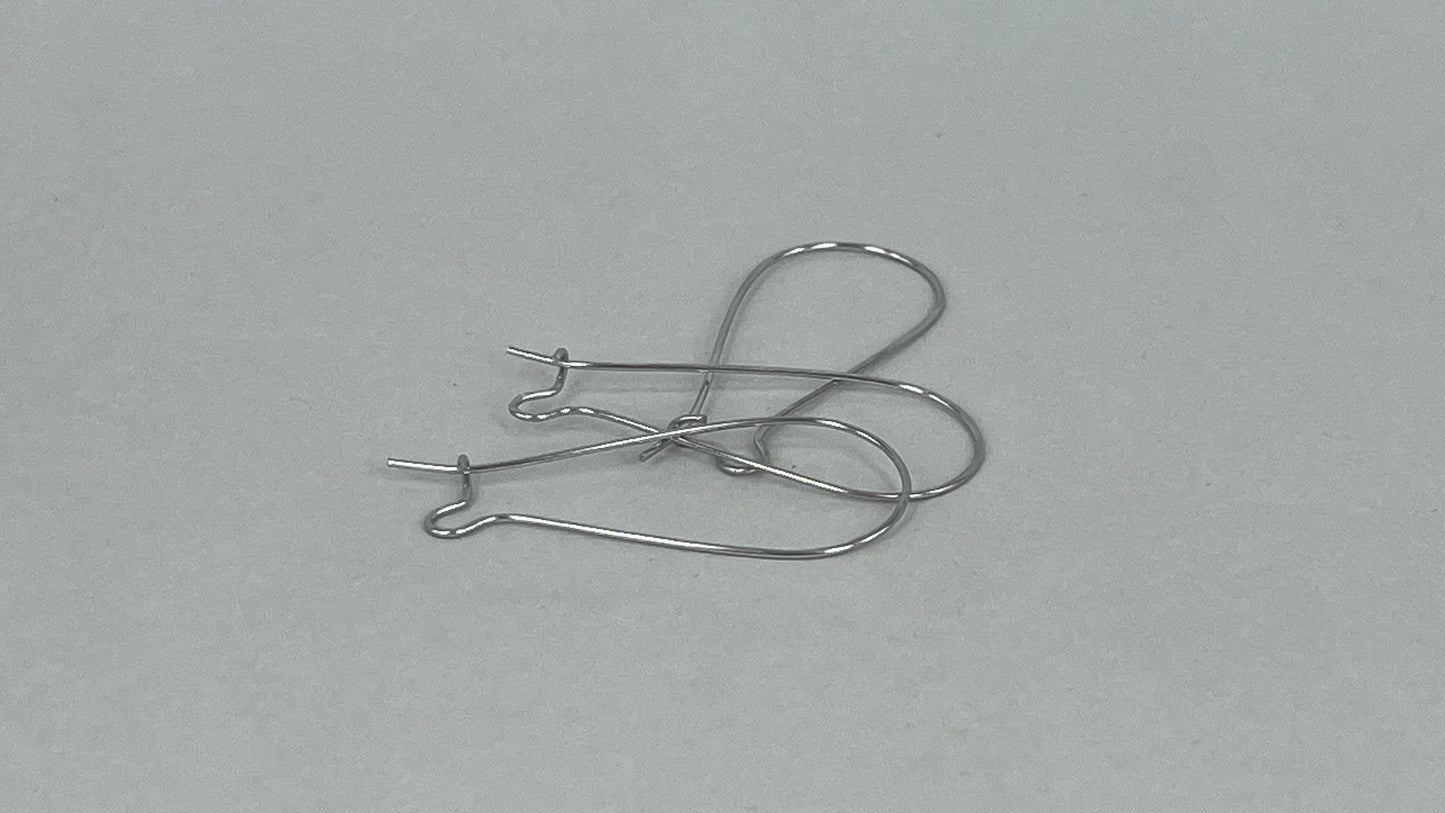 Earring hooks 38mm (40 pieces)