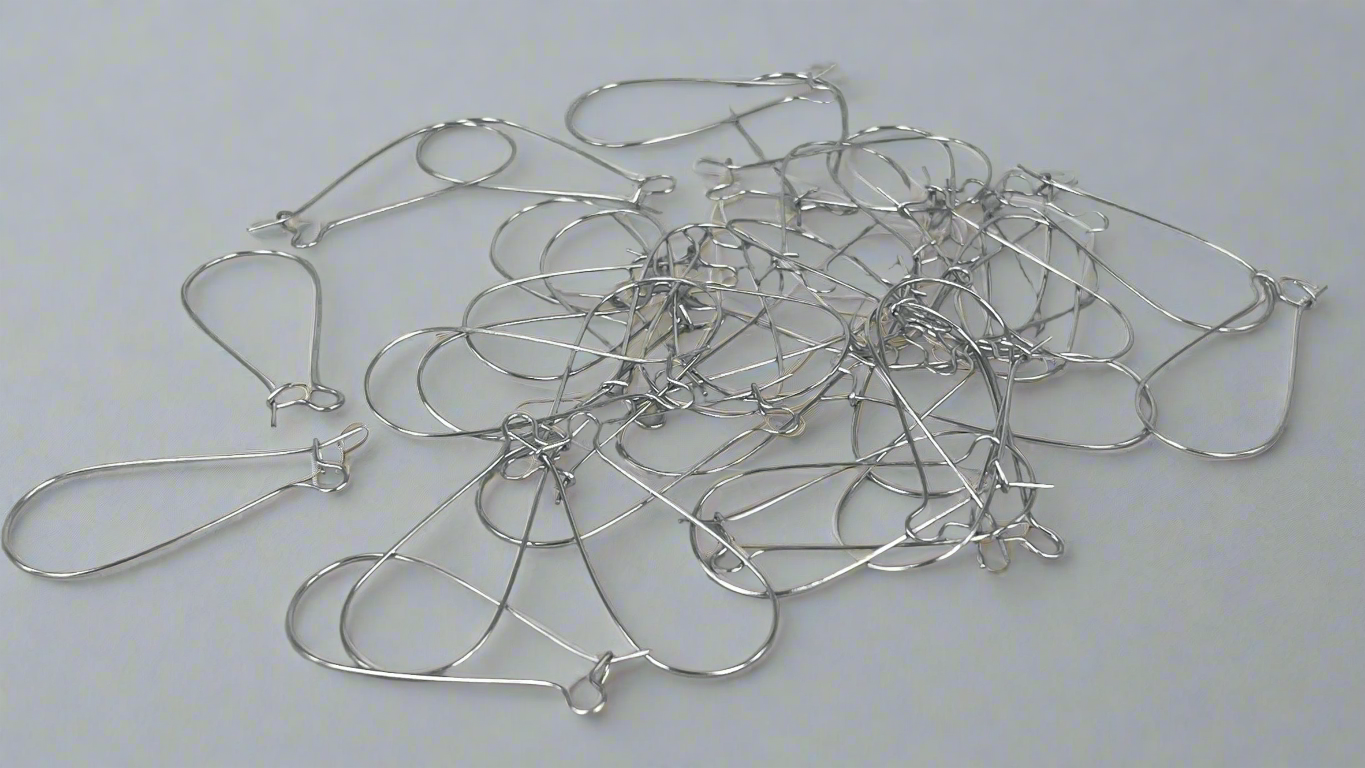 Earring hooks 38mm (40 pieces)