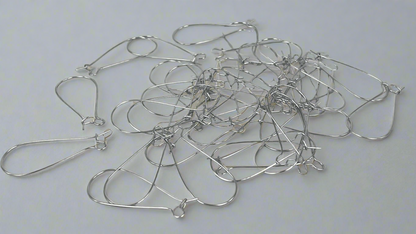 Earring hooks 38mm (40 pieces)