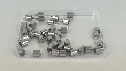Bead ends 4 mm (40 pieces)