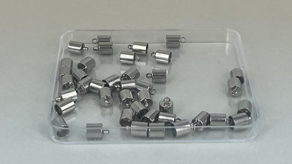 Bead ends 4 mm (40 pieces)