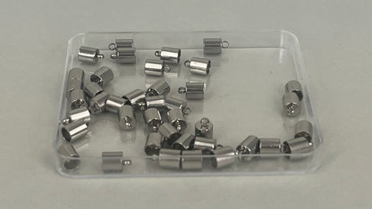 Bead ends 4 mm (40 pieces)