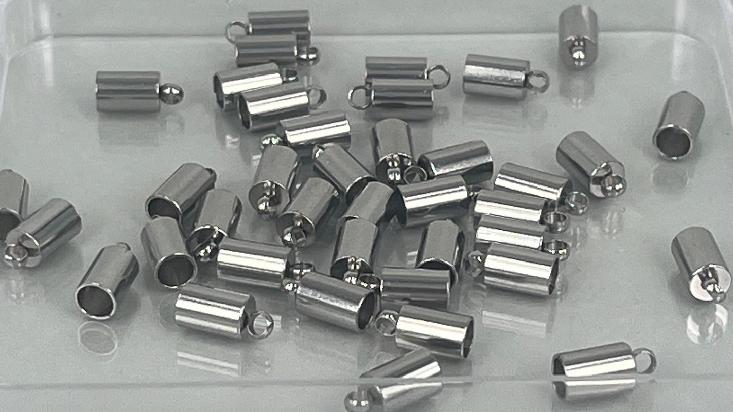 Bead ends 3 mm (40 pieces)