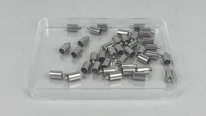 Bead ends 3 mm (40 pieces)
