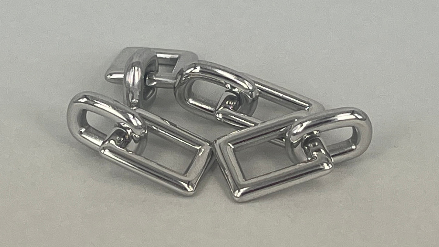 Rectangle and square links (4 pieces)