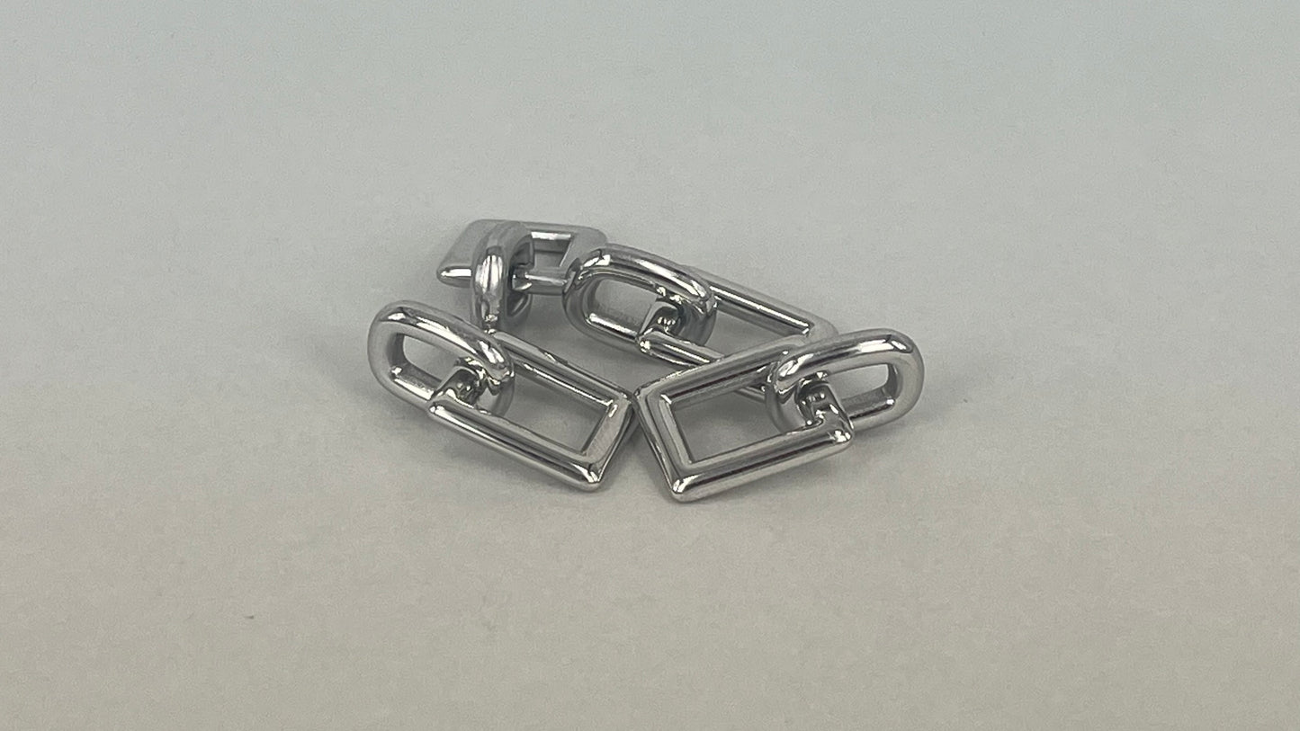 Rectangle and square links (4 pieces)
