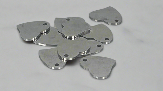 Heart charms (10 peices)