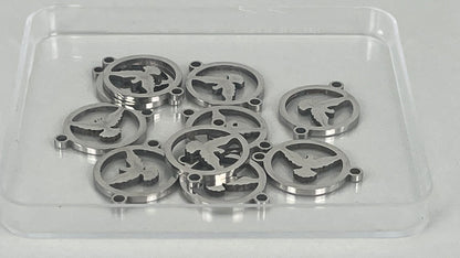 Dove charms (10 pieces)