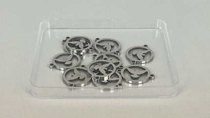 Dove charms (10 pieces)
