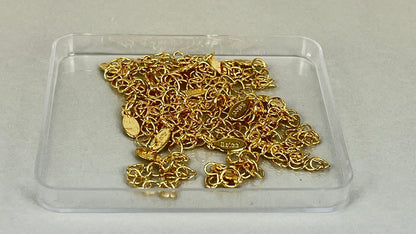 Extension chains silver/gold (20 pieces)