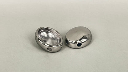Oval pendants (2 pieces)