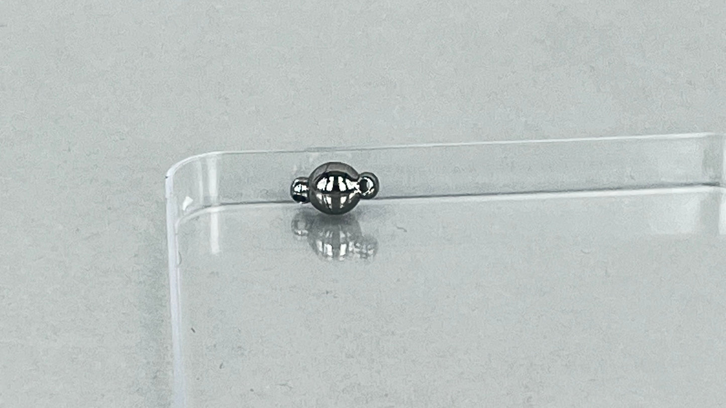 Round magnet clasp 6 mm