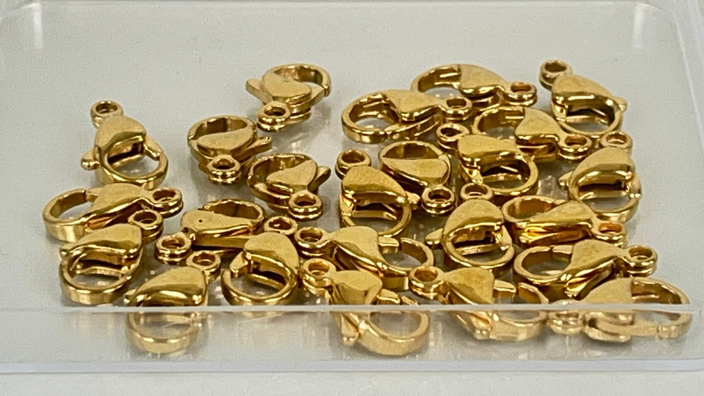 Clasps 13 mm (25 pieces)