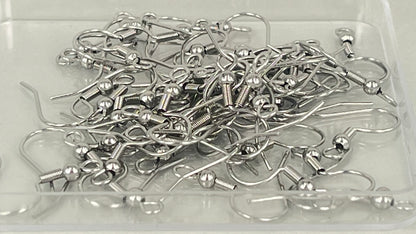 Earring hooks (50 pieces)