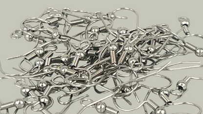 Earring hooks (50 pieces)