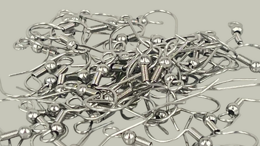 Earring hooks (50 pieces)