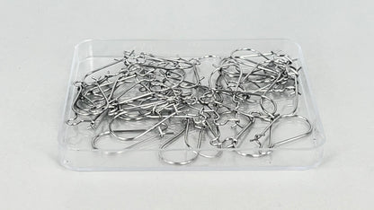 Earring hooks 25 mm (40 pieces)