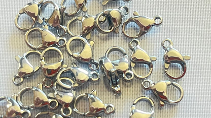 Clasps 10 mm (25 pieces)