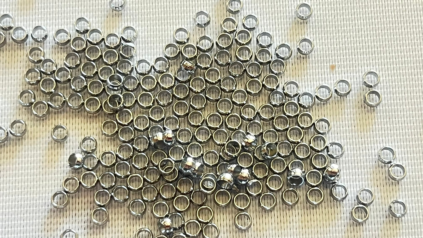 Crimps 2.5 mm (250 pieces)