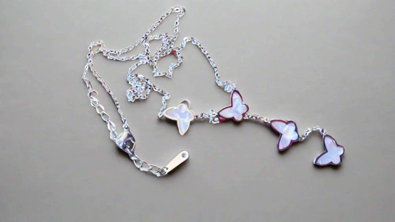 Butterfly necklace xm852