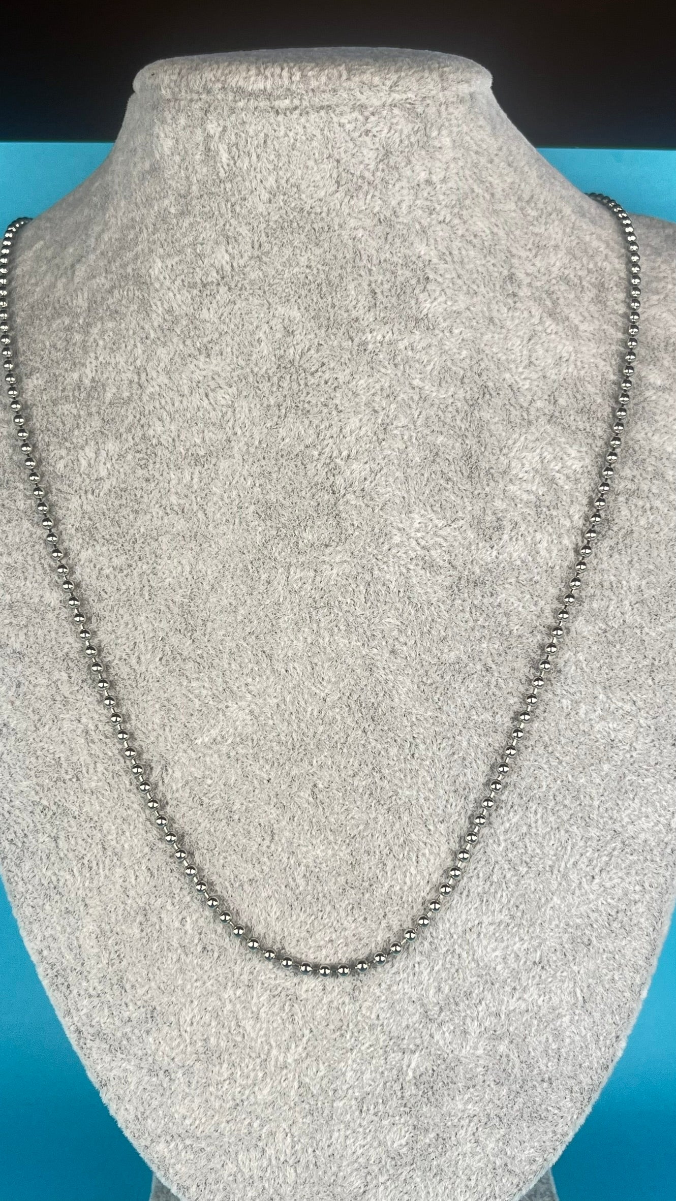 Ball chain necklace 2.4 - 60 cm