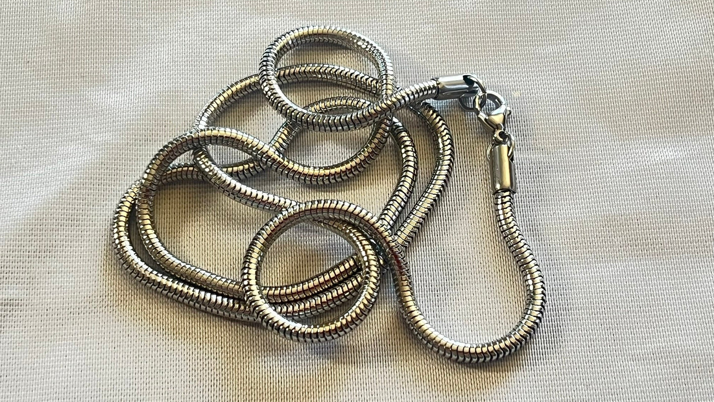Snake chain necklace 3.0 - 60 cm