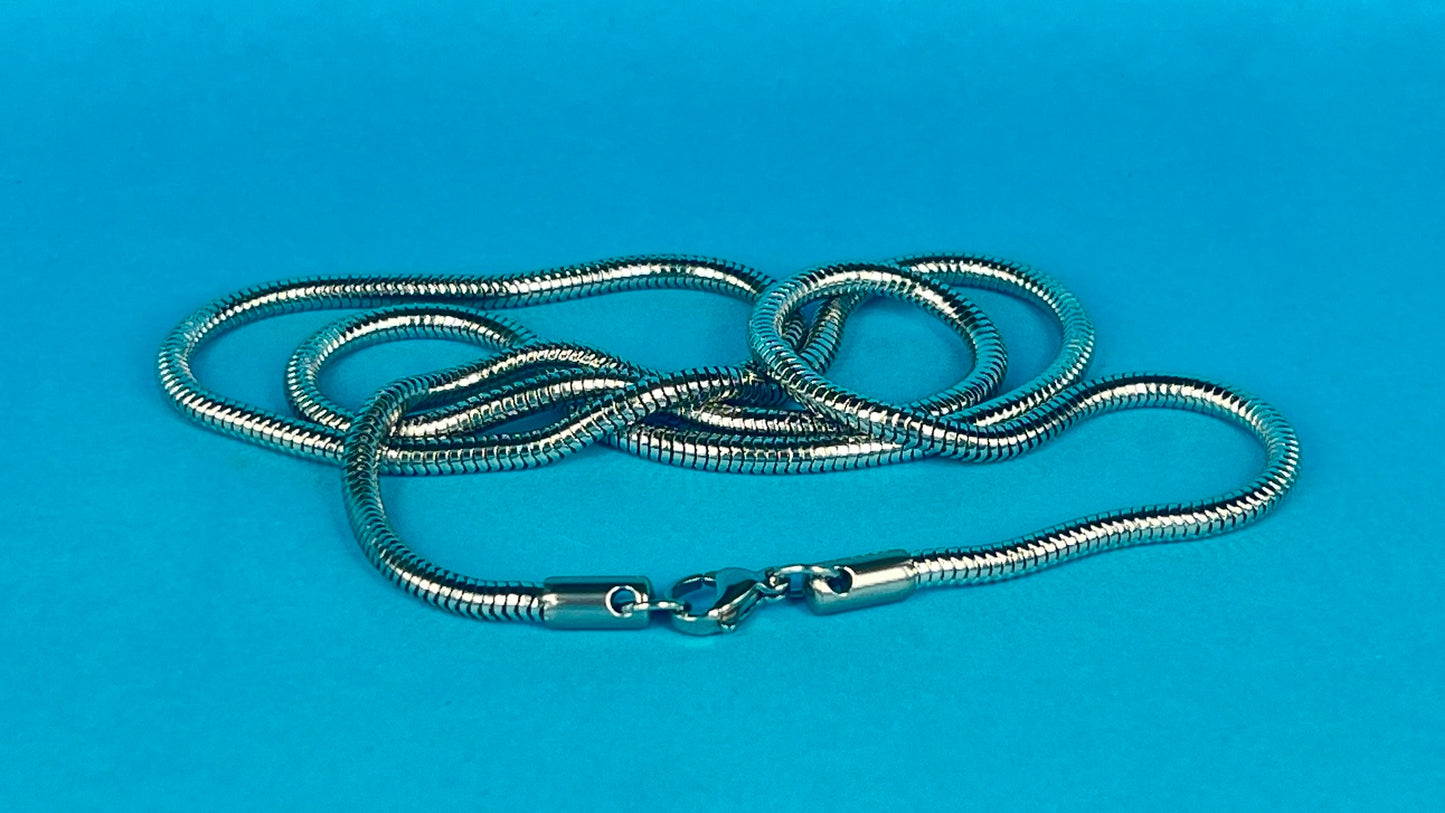 Snake chain necklace 3.0 - 60 cm