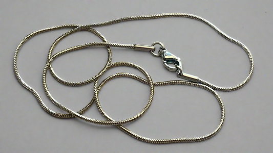Snake chain necklace 1.2 - 45 cm