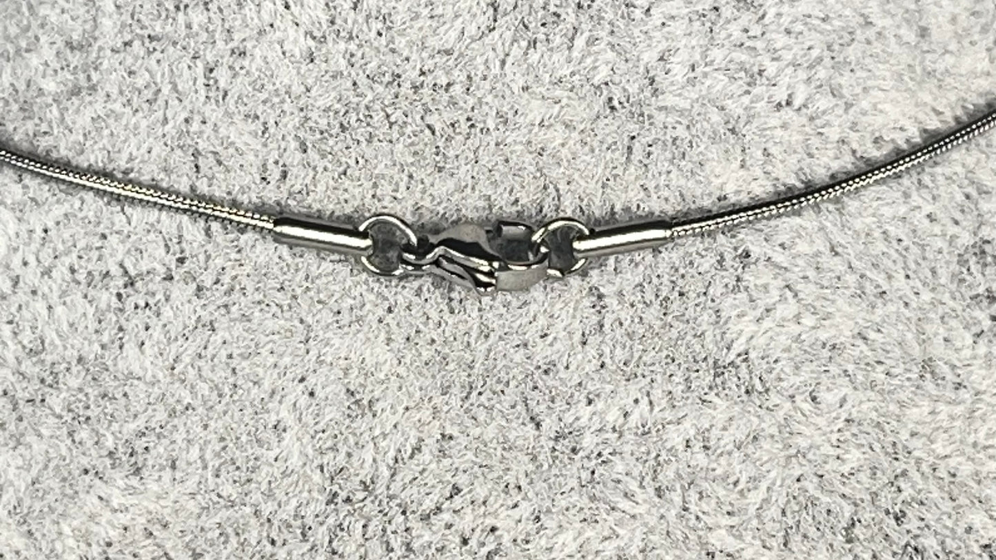 Snake chain necklace 1.2 - 45 cm