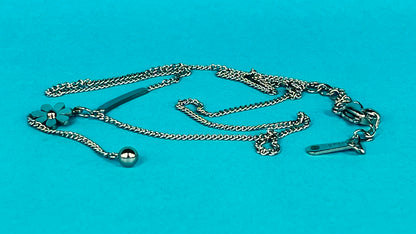 Daisy tassel necklace OX263