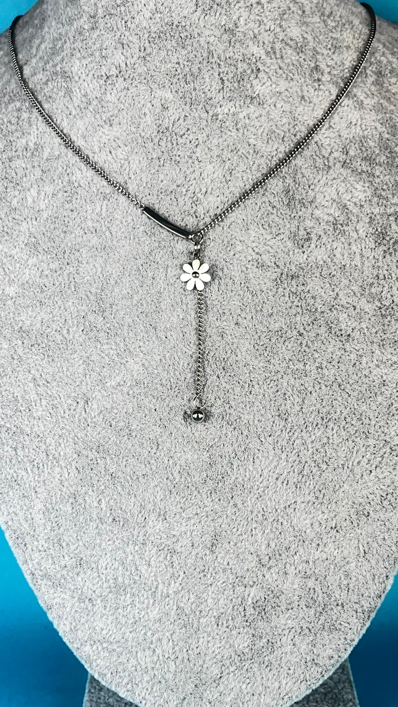 Daisy tassel necklace OX263