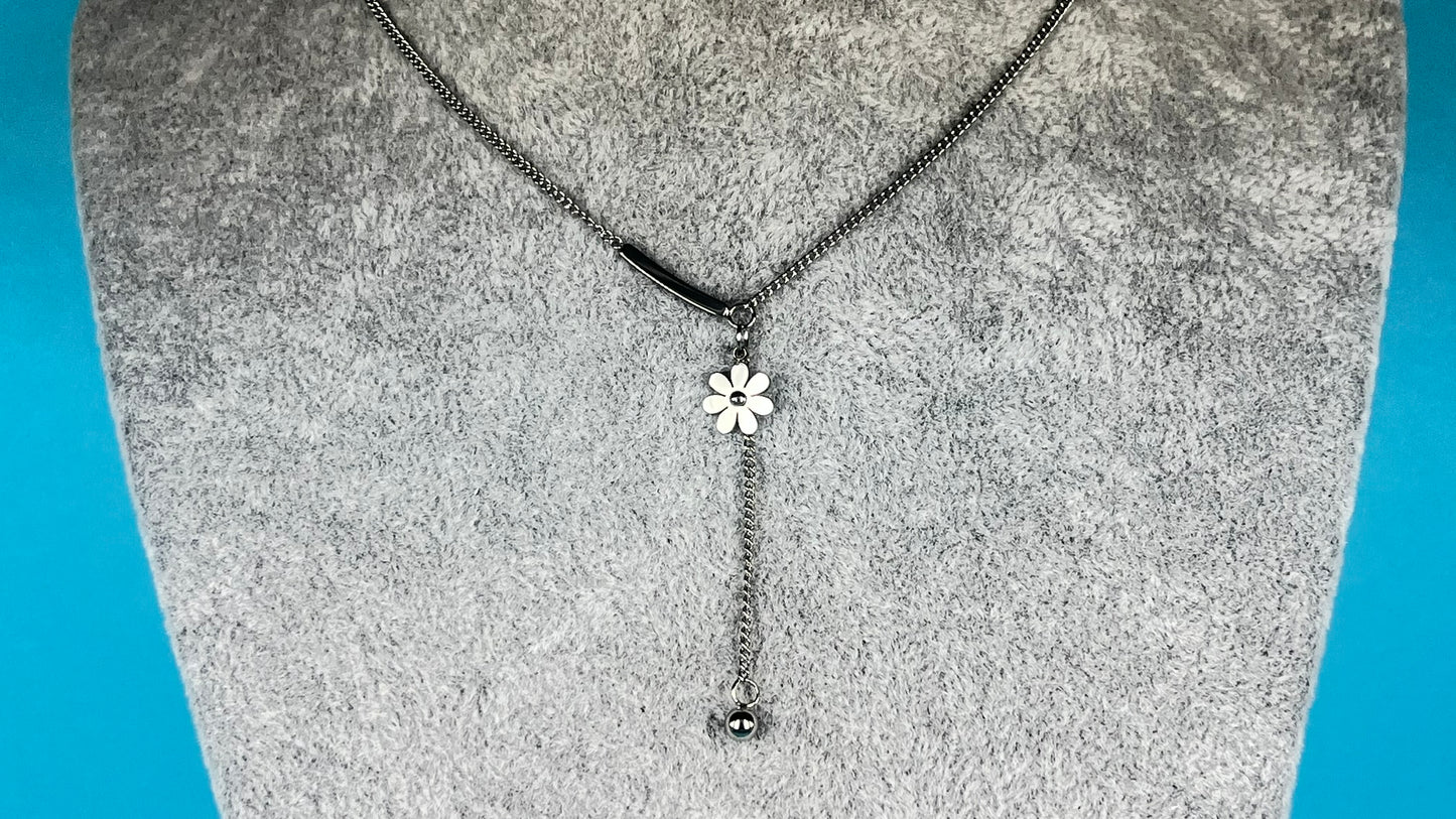 Daisy tassel necklace OX263