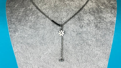 Daisy tassel necklace OX263