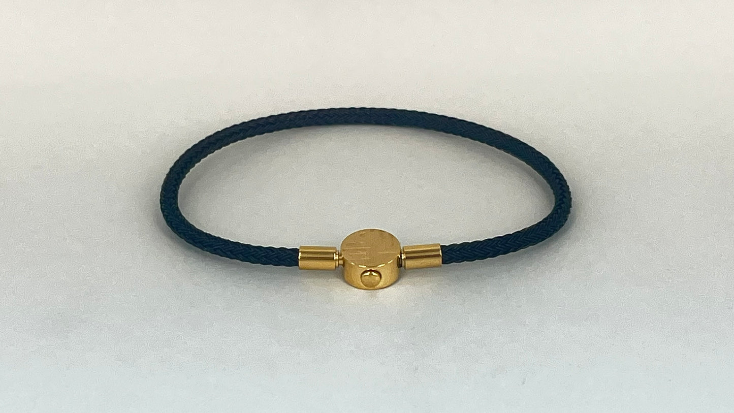 Cord bracelets 6.5 mm (2 pieces)