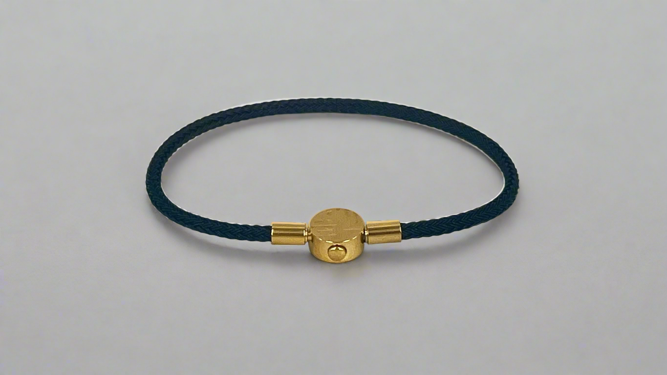 Cord bracelets 6.5 mm (2 pieces)