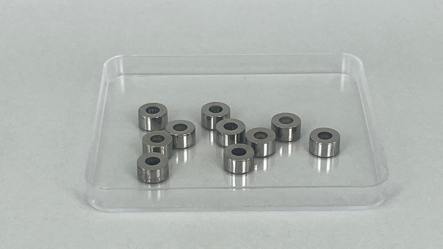 Ring spacers 8 mm (10 pieces)