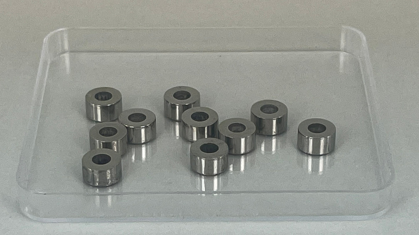 Ring spacers 8 mm (10 pieces)