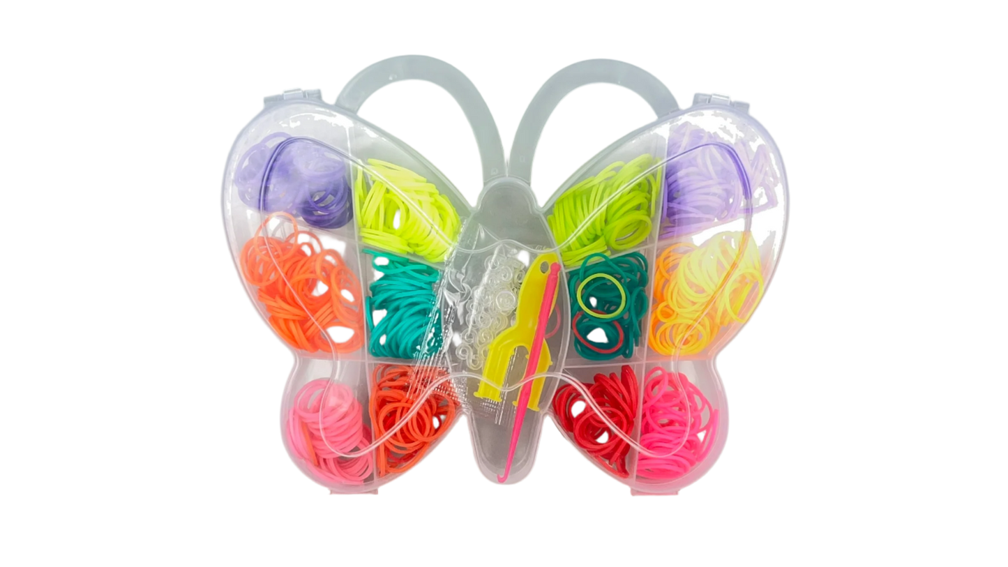Butterfly DIY Loom Bands Kit XY8