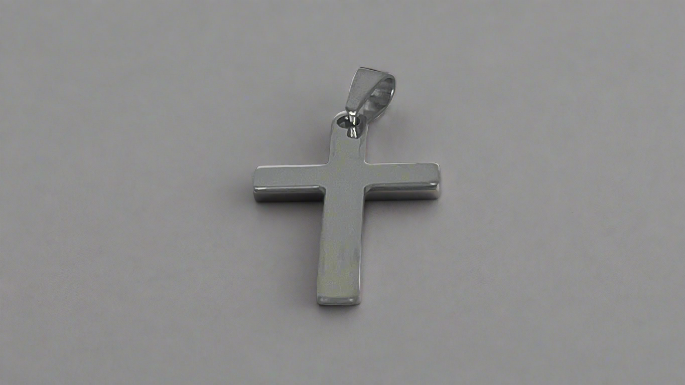 Cross pendant 25 x 40 mm (1 or 10 pieces)