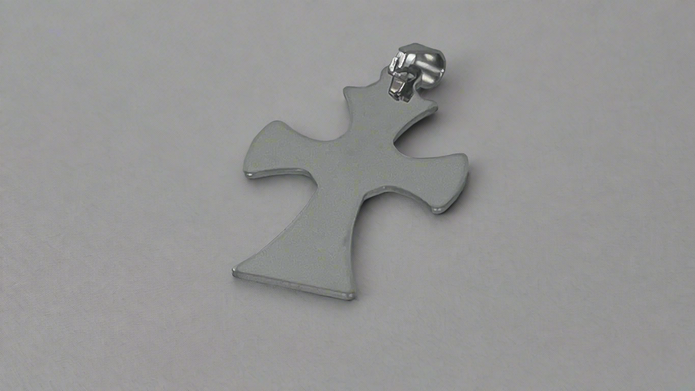 Cross pendant 30 x 50 mm (1 or 10 pieces)