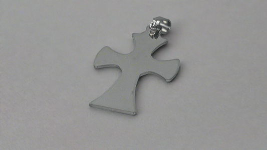 Cross pendant 30 x 50 mm (1 or 10 pieces)
