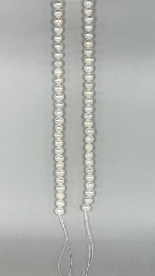 Freshwater Pearls 5-6mm Ringed
